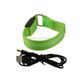 Green Nylon Night Sports LED Light Armband Light Bracelet, Specification:USB Charging Version