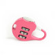 2 PCS Mini Password Small Padlock Luggage Lock Digital Password Lock(Pink)