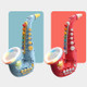 Children Early Education Puzzle Playing Simulation Musical Instrument, Style: 6805 Saxophone-Red