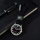 2 PCS Lvpai Nurse Pocket Watch Casual Nurse Pocket Watch(black)