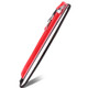 PU Leather Waterproof Hook Pen Cap Anti-lost Apple Pencil Stylus Protective Cover for iPad Pro 12.9 inch / Pro 11 inch ?2018? / Pro 10.5 inch / 9.7 inch / 7.9 inch, with Silicone Pen Tip(Red)