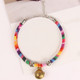 5 PCS Cat Bell Collar Handmade Dog Cat Accessories Neck Collar, Size:Small 22+7cm(Colorful)