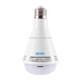 ESCAM QP137 2MP HD 1080P 360 Degree Panoramic Bluetooth Speaker Bulb IP Camera, E27, WiFi, Motion Detection, (White)