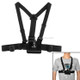 ST-25 Adjustable Body Chest Strap Mount Belt Harness with Buckle Bracket Screw for GoPro  NEW HERO /HERO6   /5 /5 Session /4 Session /4 /3+ /3 /2 /1, Xiaoyi and Other Action Cameras(Black)