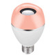 E27 LED Music Bulb Smart Colorful Remote Control Wake Up Light, Color temperature: APP+Remote Control