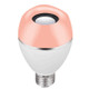 E27 LED Music Bulb Smart Colorful Remote Control Wake Up Light, Color temperature: APP Multi-link Music Light