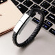 XJ-28 2.4A USB to 8 Pin Creative Bracelet Data Cable, Cable Length: 22.5cm
