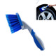 3 PCS Wheel Hub Long-Handled Brush Special Tool For Powerful Decontamination & Cleaning Of Tires, Colour: Blue Short Handle