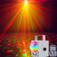 18W 60 Kinds of Pattern Crystal Magic Ball Laser Lights Household LED Colorful Starry Sky Projection Lights Voice-activated Stage Lights, Plug Type:AU Plug(White)
