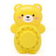 3 PCS Cartoon Bear Timer Kitchen Gadget Mechanical Timer(Yellow)