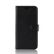 Litchi Texture Horizontal Flip Leather Case for Alcatel 3L, with Wallet & Holder & Card Slots(Black)