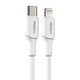 ROCK Z18 20W 3A PD USB-C / Type-C to 8 Pin Interface TPE Fast Charging Data Cable, Cable Length: 1m