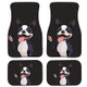 4 in 1 Animal Pattern Universal Printing Auto Car Floor Mats Set, Style:Z165GP