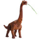 Electric Dinosaurs Walking Lighting Lay Eggs Project Small Brachiosaurus Simulation Animal Model Toys(Brown)