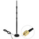 13dB RP-SMA Antenna for Router Network with Antenna Base(Black)