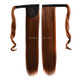 30# Invisible Seamless Bandage-style  Wig Long Straight Hair Wig Ponytail