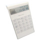 LCD Calculator With Alarm Clock World Time Perpetual Calendar Functions(White)