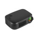 TRANSJEE A2000 320x240P 1000 ANSI Lumens Mini Home Theater HD Digital Projector, Plug Type: UK Plug(Black)