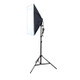 Photo Studio Softbox Kit (Four Socket Lamp Holder + 50 X 70CM Flash Lighting Softbox +2m Light Stand), EU Plug