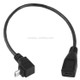 90 Degree Micro USB Male to Micro USB Female Adapter Cable, Length: 25cm(Black)