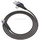 hoco U95 2 in 1 20W 2.4A PD USB-C / Type-C + USB to 8 Pin Freeway Charging Data Cable, Cable Length: 1.2m