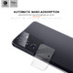 For Samsung Galaxy S21 Ultra 2PCS mocolo 0.15mm 9H 2.5D Round Edge Rear Camera Lens Tempered Glass Film(Clear)