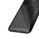 For OPPO Realme 5 Pro Carbon Fiber Texture Shockproof TPU Case(Black)