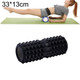 Yoga Pilates Fitness EVA Roller Muscle Relaxation Massage, Size: 33cm x 13cm (Black)