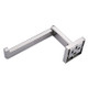 304 Stainless Steel Matte Toilet Paper Holder Wall Mount Tissue Roll Hanger(Silver)