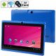 Q88 Tablet PC, 7.0 inch, 1GB+8GB, Android 4.0, 360 Degree Menu Rotate, Allwinner A33 Quad Core up to 1.5GHz, WiFi, Bluetooth(Blue)