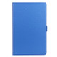 WY-1595A For Xiaomi Mi Pad 4 Plus / 10.1 inch 2018 Ultra-thin Carbon Fiber PU Leather Tablet PC Protective Cover with Multi-position Bracket Function(Blue)