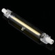 R7S 110V 13W 118mm COB LED Bulb Glass Tube Replacement Halogen Lamp Spot Light(4000K Natural White Light)
