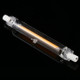 R7S 110V 13W 118mm COB LED Bulb Glass Tube Replacement Halogen Lamp Spot Light(3000K Warm Light)