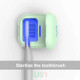 AD U01 Portable Ultraviolet Sterilization Mini Toothbrush Disinfection Box(Green)