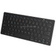 X5 2 in 1 Ultra-Thin Mini Wireless Bluetooth Keyboard + Bluetooth Mouse Set, Support Win / Android / IOS System(Black)