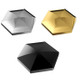 Desktop Kinetic Energy To Vent Stress Relief Fingertip Spinner Toy, Style: Zinc Alloy Hexagon Gold