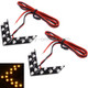 14 LED 3528 SMD Arrows Light for Car Side Mirror Turn Signal (Pairs)