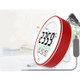 3 in 1 Room Temperature Measurement + Probe Food Measurement + Countdown Function Multifunctional Thermometer(Red)