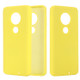 Solid Color Liquid Silicone Shockproof Full Coverage Case For Motorola Moto G7 & G7 Plus(Yellow)