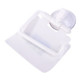 2 PCS Colorful Waterproof Plastic Toilet Bathroom Kitchen Wall Mounted Roll Paper Holder Carrier Home Decoration Tools(White)