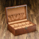 10 Epitope  Wooden Watch Box Jewelry Watch Collection Display Storage Box