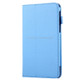 For Galaxy Tab A 7.0 / T280 Litchi Texture Magnetic Horizontal Flip Leather Case with Holder(Blue)