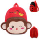 Kids Cartoon Backpack Kindergarten Children Cute School Bag Baby Girls Schoolbag(Monkey)