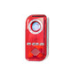 K300 Multifunctional Infrared Detector Ziguang Banknote Detector Hotel Anti-snooping Detection Travel Compass Anti-lost Device(Red)