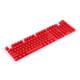 ABS Translucent Keycaps, OEM Highly Mechanical Keyboard, Universal Game Keyboard (Red)