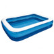 Children Outdoor Two-ring Rectangular Inflatable Swimming Pool, Specification:305cm Pool