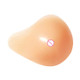 AS1 Spiral Shape Postoperative Rehabilitation Fake Breasts Silicone Breast Pad Nipple Cover 180g/Right