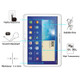 0.4mm 9H+ Surface Hardness 2.5D Explosion-proof Tempered Glass Film for Galaxy Tab 3 10.1 / P5200