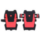 Suction Cup Couple Car Mount Holder Stand Suction Bracket with Adjustable Goose Neck for GPS & PDA & MP4, For iPhone, Samsung, Huawei, Xiaomi, HTC and Other Smartphones(Red)