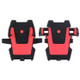 Suction Cup Couple Car Mount Holder Stand Suction Bracket with Adjustable Goose Neck for GPS & PDA & MP4, For iPhone, Samsung, Huawei, Xiaomi, HTC and Other Smartphones(Red)